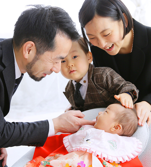 さいたま市大宮、豊島区池袋の写真館、フォトスタジオラヴューで撮影されたお宮参り7