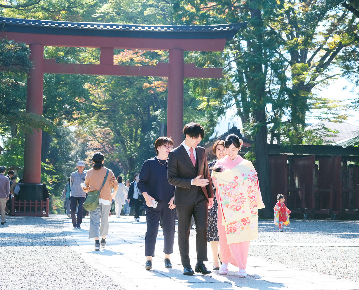 さいたま市大宮、豊島区池袋の写真館、フォトスタジオラヴューで撮影されたお宮参り1